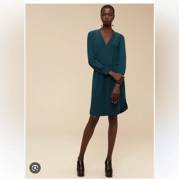 Babaton Teal FRANCISCO DRESS - Picture 6 of 6